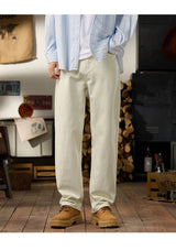 men classic fashion vintage casual loose plus size 28 42 straight white soft denim jeans pant cityboy jeans long trousers man unique jeans style 2121