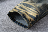 high 2023 brand new classical luxurious embroidered chemist cobra snake jeans cotton denim pants comfort casual jeans 28 40 73 unique jeans style 2783
