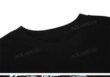 Glitchcore Crying angel – Men Retro Casual T Shirt Cartoon Creative Print Short Sleeve
