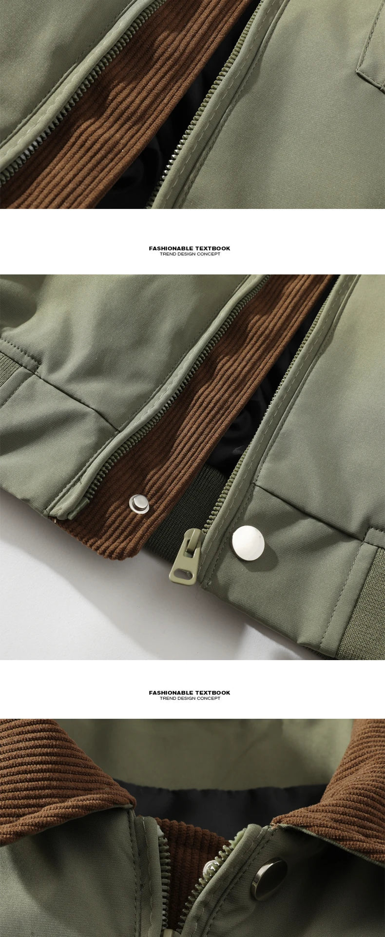 trendy coat featuring american style men loose pilot jacket multi pocket retro casual corduroy patchwork lapel jacket male outerwear workwear jacket design – premium quality jacket for men