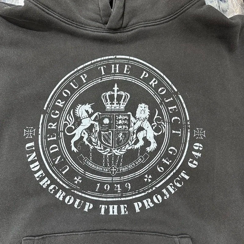 Neon cyberpunk hoodie with streetwear digital drip