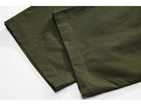 multi pocket mens wide leg straight cargo pants korean fashion track pants male casual loose mopping trousers four seasons unique cargo style 1039