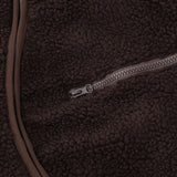 high street fleece hooded jackets and coats new casual warm hoodies hairy curved zipper outerwear streetwear winter men brown - variant style 1b7556 for streetwear fashion
