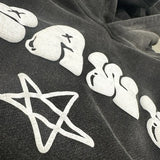 Y2K Womens Hoodie Long Sleeve Pullover Oversize Streetwear Personalize