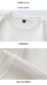 Autumn Mens Sweatshirt Korean High Quality Pure Cotton Sweatshirt Hara