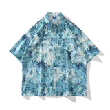 "Summer Leafs" Unisex Men Women Streetwear Graphic Shirt Daulet Apparel