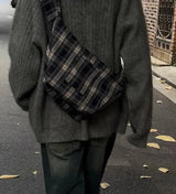 bold graphic pullover, layered streetwear look, soft knit pullover with flame design, y2k fashion statement