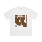 Vaporwave Chrome logo – Korean Style Fist Y2K Trendy Brand Personalized Creative Pri