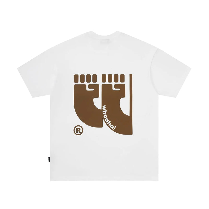 Vaporwave Chrome logo – Korean Style Fist Y2K Trendy Brand Personalized Creative Pri