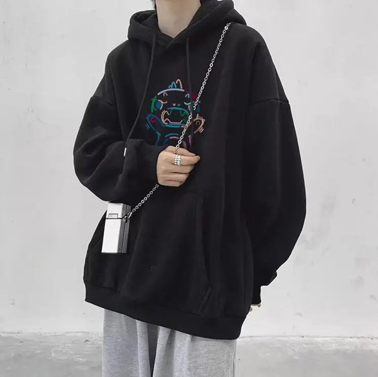 Original Sweatshirt American Trendy Retro Versatile Spring Autumn And