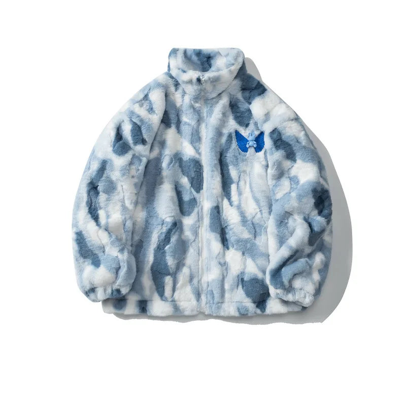 graphic design urban - casual high essential wear hip style fashion hop quality hip-hop-faux-fur-fleece-winter-jacket-streetwear-tie-dye-fuzzy-fluffy-thicken-warm-coats-harajuku-casual-coat-parkas print 3c27da everyday material fit premium unisex image style streetwear oversized streetwear design ID 4e12b