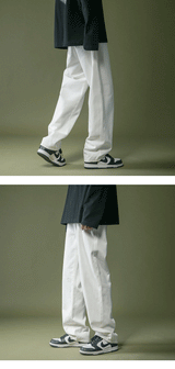 lappster men black baggy jeans streetwear 2023 harajuku casual straight pants male loose streetwear white graphic denim pants unique jeans style 2574