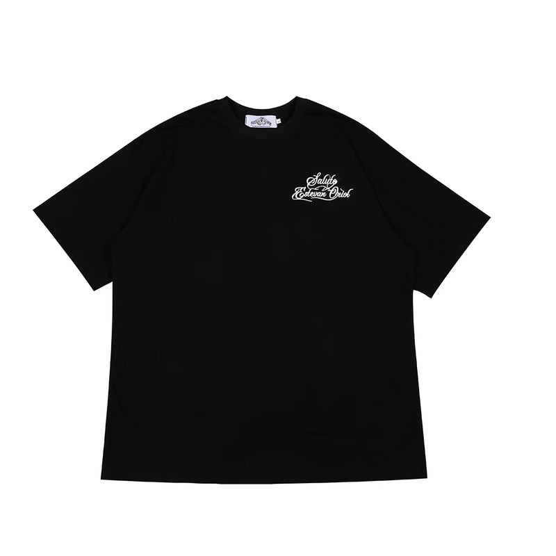 Y2k Vintage print – Hands Finger Cross Print White Black Summer Y2K Tshirts For