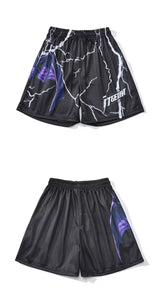 quick drying gym shorts 2024 mens basketball shorts sports short pants summer mesh breathable sweatpants high street shorts unique joggers style 4260