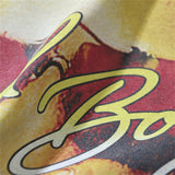 Summer Vintage Retro Style RODMAN Portrait Print High-Street Hip-Pop Cotton Tops T-Shirt