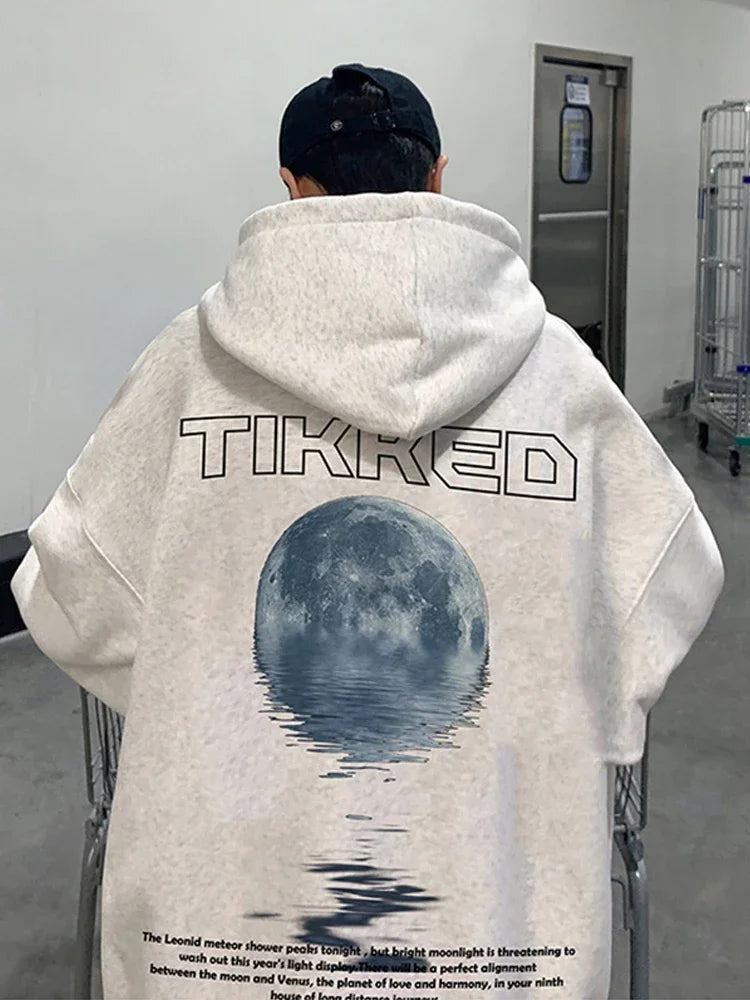 2000s hip-hop hoodie with bold typographic artwork