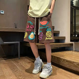 summer dopamine shorts thin summer american fashion brand loose casual sports basketball large size five point pants for men top relaxed fit shorts