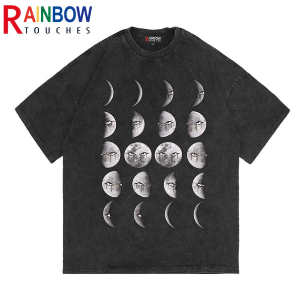 Y2K Graphic Tee – Rainbowtouches 2022 Brand Mens T Shirt High Street Tidal Cur – Urban Streetwear for Men & Women