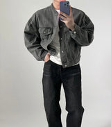 zip-up streetwear coat, 2025 outerwear trend, men's streetwear fashion, oversized urban jacket, high quality cold-weather coa