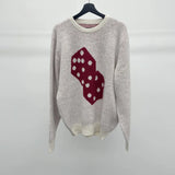 new 2022 men luxury winter gentleman classic mohair dice knit casual sweaters pullover asian size high drake r014 - gothic aesthetic hoodie for winter, 2025 streetwear drop, Y2K grunge street style