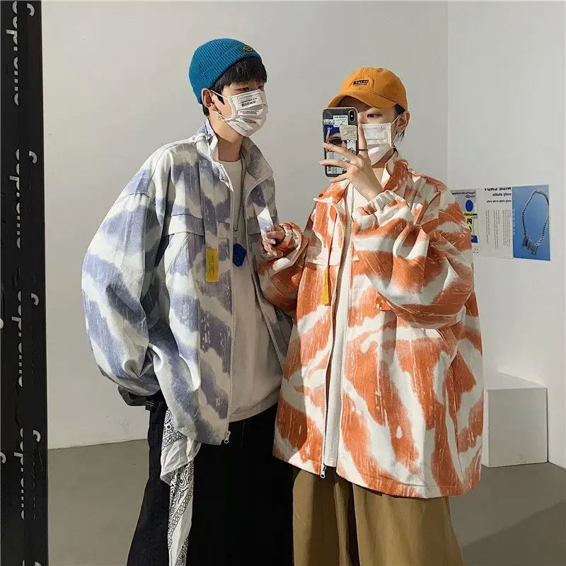 minimalist streetwear jacket, bold fashion piece, aesthetic
