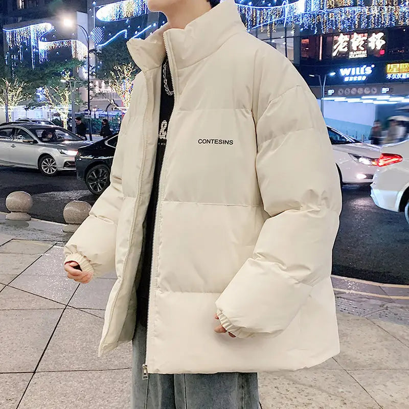 Autumn And Winter Thickened Cotton Coat Students 2024 New Down Cotton