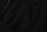 gothic aesthetic drop featuring new 2023 luxury men under my car holes old black gentleman hoodies hoody hooded sweatshirts velvet thicken fleece hip hop 418