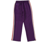 rose red embroidery pants casual men woman loose retro side edge weaving sweatpants trousers straight leg pants unique joggers style 4917