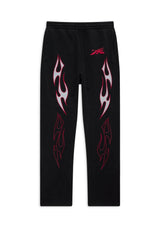 new arrival hs studios airbrushed skull print high street cotton winter pants sport casual pants unique default style 6179