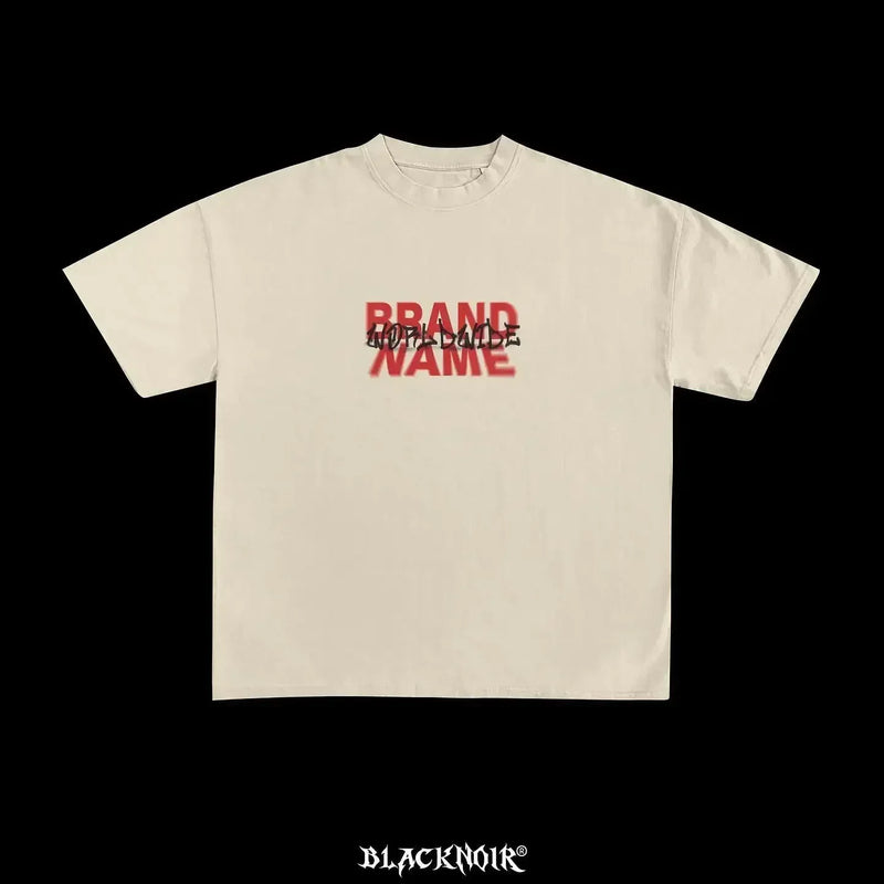 Y2K Manga Panel T-Shirt – Cry Scene Blur with Pastel Drip