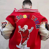 winter street style featuring 2024 autumn winter vintage high street vibe style american heavy duty embroidered baseball jacket coat men top oversize hip hop design – premium quality jacket for men