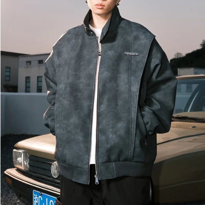 double-layer hoodie, fall/winter staple, vintage