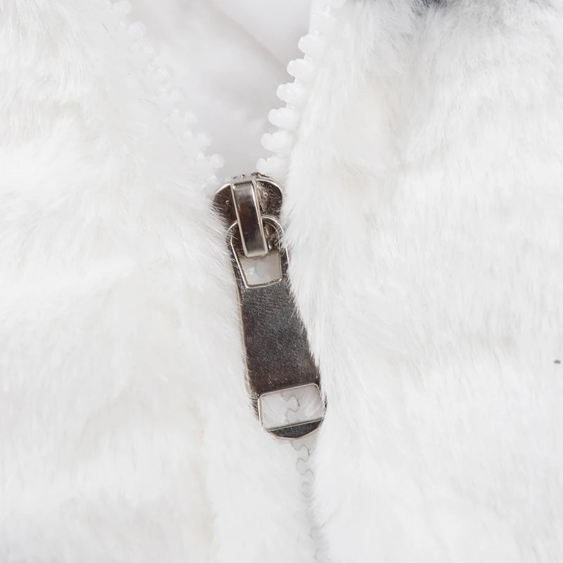 Abcvan Snaki 2023 New High Quality Smiling Face Rabbit Hair Cotton Coat Men's and Women's Coat