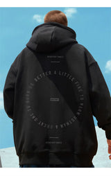 Autumn Loose Pullovers Men Women Destiny Letter Print Hoodies Oversize