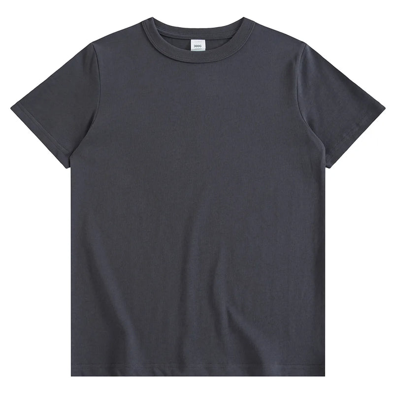 Harajuku Aesthetic piece – Amekaji Vintage T Shirt Men 2023 Summer New Combed Cotton Ro