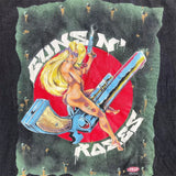 Sadcore Streetwear top – Summer Guns And Roses American Style Vintage High Quality Ca