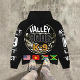 Y2K Graphic Tee – Vintage War Graphic Print Hoodies Women Y2K Tops Sweatshirt