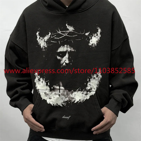 2024 American Vintage Heavy Weight Oversize Long Sleeve Hoodie High St
