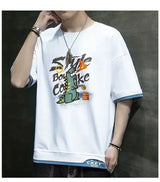 Harajuku Anime panel – 2023 New Mens Graphic T Shirt Japan Hot Sale Cartoon Casual