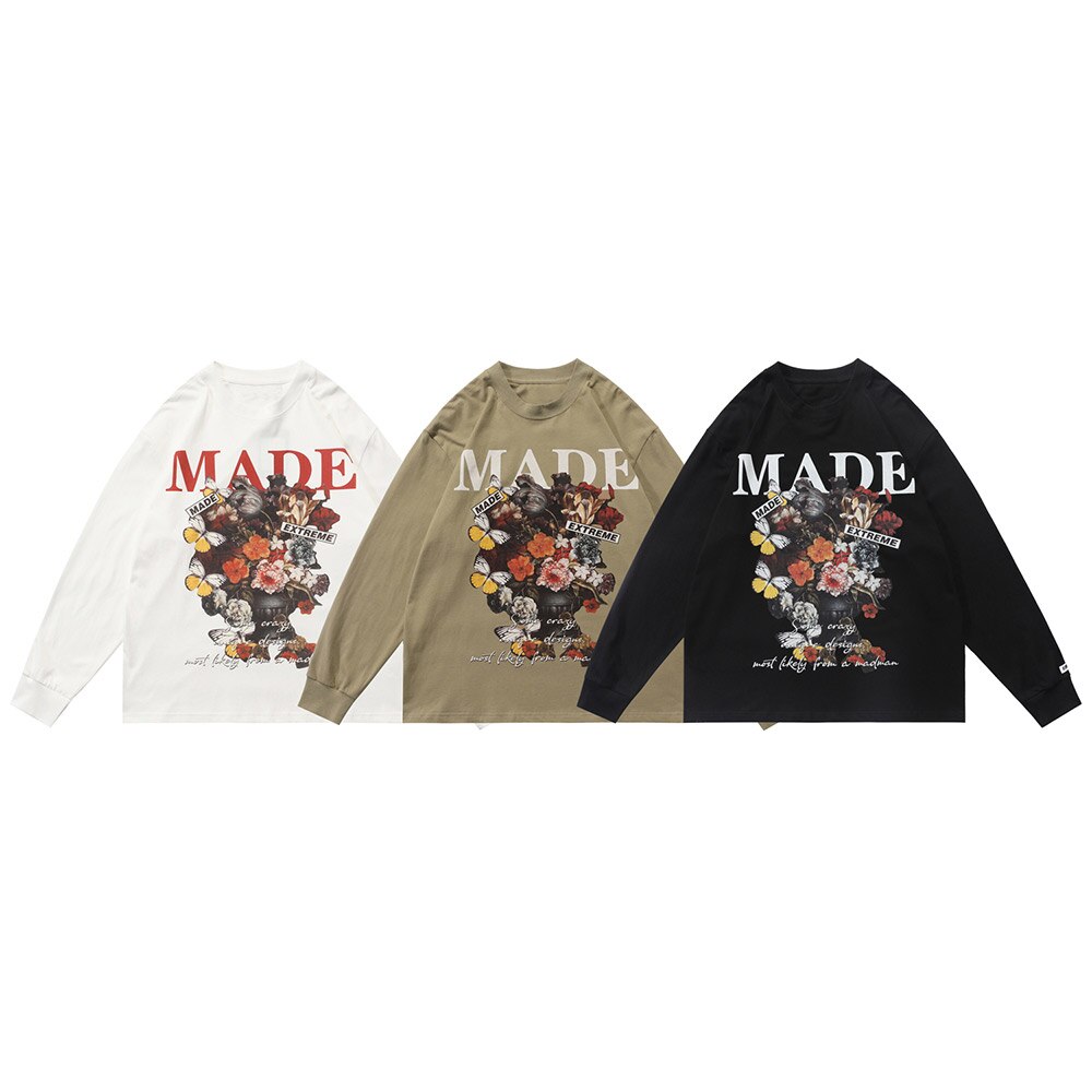 "Made Men" Unisex Men Women Streetwear Graphic Sweatshirt Daulet Apparel