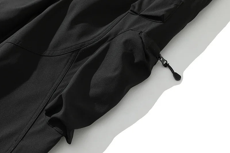 high new luxury men 2023 under my car zip up comfortable nylon workwear parkour tactical function casual pants sports cargo 484 unique cargo style 934