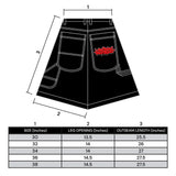 Harajuku Y2k Wexwear Embroidery Skateboarding Jeans Denim Men Letter Graphic Streetwear Shorts 2024 Baggy Gym Basketball Shorts