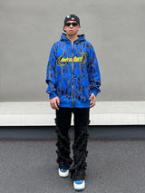 cyberpunk chrome print featuring mens harajuku fire printed hoodies unisex hip hop y2k full zipper sweatshirt streetwear casual hooded warm loose tops hoodies