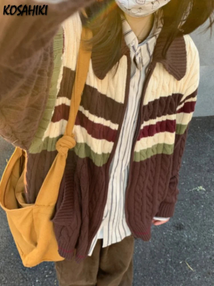 varsity flame pullover for men with bold graphic knit design, perfect for 2025 fashion, street fashion menswear trend for sea