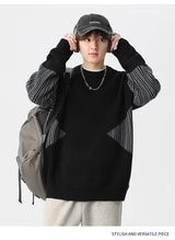 oversized flame jumper, 2025 fashion trend, fire knit jumper in oversized streetwear fashion