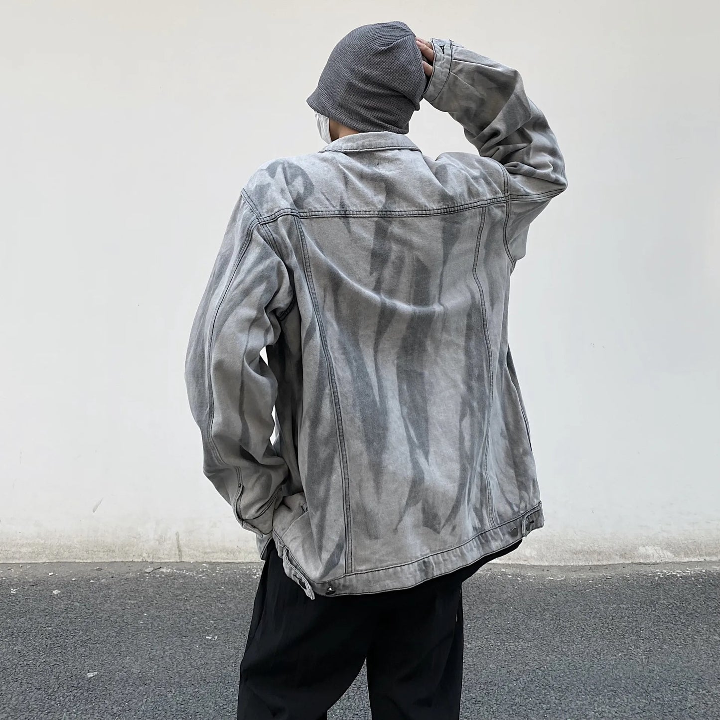 checkered varsity bomber, modern streetwear - comfortable cotton fit with bold prints