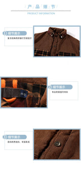 high unisex everyday print - hop urban quality hip image 6bfd93 material premium corduroy-plaid-shirt-jacket-men-autumn-winter-casual-thick-warm-male-military-wool-fleece-shirts-coats-camisa-masculina-chemise fashion style design casual fit style streetwear oversized wear essential graphic streetwear design ID a7b4f