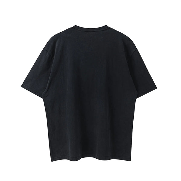 sadcore graphic tee featuring vintage retro kc portrait rock band t shirt high street distressed tops tee