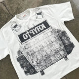 Anime Graphic tee – 2024 Summer American Retro Personalized Anime Print Oversize