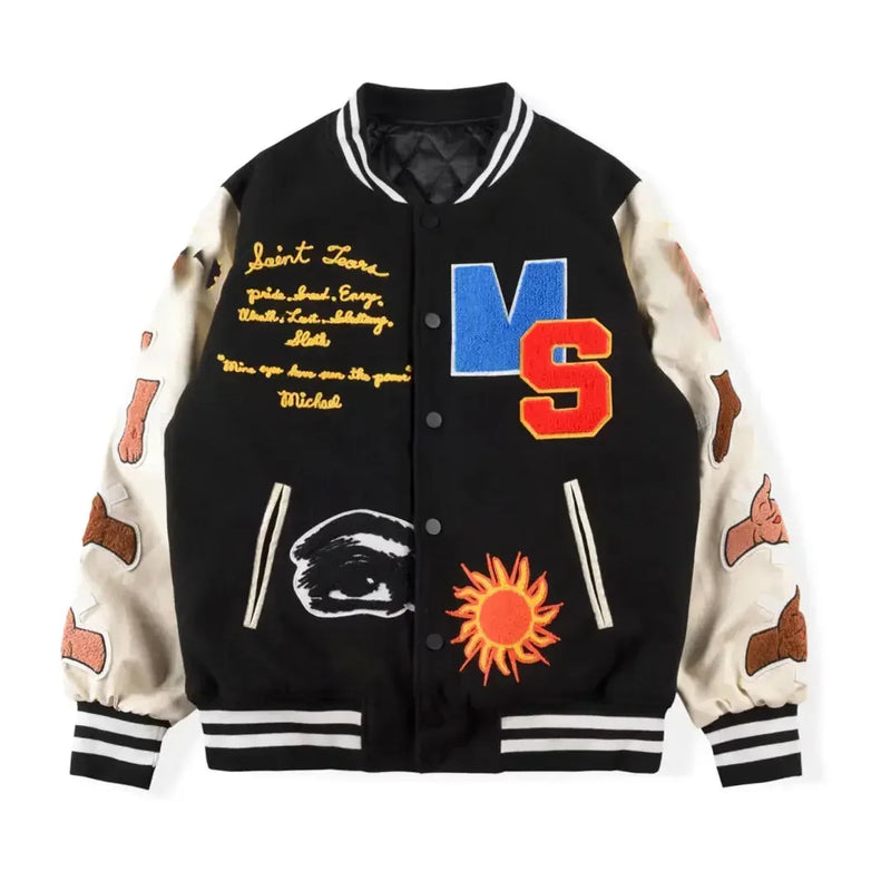 essential - urban graphic style quality print solid-color-embroidered-letter-jacket-baseball-uniform-couple-wear-harajuku-style-casual-loose-high-street-y2k-patchwork-jacket hop material unisex everyday fit high casual fashion oversized streetwear wear style design ab1cec image hip premium streetwear design ID c22fe